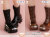 【WorldBox】GS008 B/Y Girl's Shoes Boots ブルドーザーブーツ 女性ドール用ブーツ 1/6スケール 女性用シューズ