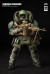 【HASUKI】SA02 1/12 SALVO Black Ops Unkown Operator FORTRESS COLOSSUS 1/12スケール可動フィギュア