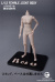 【HengToys】HY001A HY002B 1/12スケール 女性ボディ素体