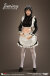 【True1Toys】JC2130 Maid Jiminy メイド ジミニー 植毛ヘッド/プラスチックヘアヘッド 1/6スケール 女性フィギュア