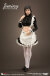 【True1Toys】JC2130 Maid Jiminy メイド ジミニー 植毛ヘッド/プラスチックヘアヘッド 1/6スケール 女性フィギュア
