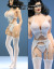 【JIAOUDOLL】JO23X-11-A / B 1/6 Lady Dimitrescu Underwear 女性ドール用 アンダーウェア 1/6スケール 女性コスチューム