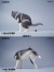 【JxK.Studio】JXK110A/JXK111A 1/6 Siberian Husky 1/6スケール シベリアン・ハスキー 犬 イヌ