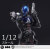 【ROUND FIELD X UPF】LPZZ DC005 ARKHAM KNIGHT アーカムナイト（バットマン：アーカム・ナイト） 1/12スケール可動フィギュア