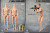 【crazyfigure】LT001 LT002 1/12 The head carves the multi joint movable male body 1/12スケール フィギュアボディ