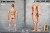 【crazyfigure】LT001 LT002 1/12 The head carves the multi joint movable male body 1/12スケール フィギュアボディ