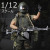 【crazyfigure】LW010 1/12 Russian alpha special forces machine gunner