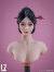 【LZ TOYS】SET019 1/6 Beauty Headsculpt 古装女子 怜 1/6スケール 眼球可動 女性ヘッド
