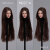 【Iminitoys】M027 A/B/C/D/E Beautiful Girl Headsculpt with Movable Eyeballs 1/6スケール 植毛 眼球可動 女性ヘッド