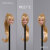 【Iminitoys】M027 A/B/C/D/E Beautiful Girl Headsculpt with Movable Eyeballs 1/6スケール 植毛 眼球可動 女性ヘッド