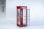 【MMMTOYS】M2608 1/6 Telephone booth 1/6スケール 公衆電話ボックス ミニチュア