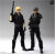 【Mirrfig】1/12 Lean Man Body Deluxe Version ミリタリー ブラック ソルジャー 兵士 1/12スケールアクションフィギュア