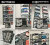 【XCARTOYS / PITBOX】1/64 MODULAR MODEL DISPLAY RACK (CONTAINS 5 RACK)