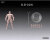 【MORFIG】Queen Studios B.B-01 Y/B/W/G Male β 1/12 Action Figure
