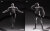 【MORFIG】Queen Studios B.B-01 Y/B/W/G Male β 1/12 Action Figure