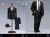 【POPtoys】X37 Men’s Suit Western-style clothes suit 1/6スケール 男性用ビジネススーツ 1/6スケール男性フィギュア用コスチューム