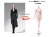 【POPtoys】X38 1/6 2023 Spring New Women’s coat 女性コート＆ストッキング＆ハイヒール セット