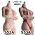 【TBLeague】Female Super Flexible Seamless Bodies PLLB2023-S52A (pale) S53A (suntan)
