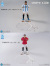 【DID】SF80007B/R 1/12 Palm Simple Fun Series - The Footballer Blue Team/Red Team サッカー選手 フットボーラー