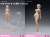 【86TOYS & Longshan Metal】1/12 half pack of glue female body 女性 美少女 アクションフィギュア