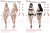 【TBLeague】 TB-DD01XS (H)  / TB-DD02XS (H) TBリーグ 1/12スケール シームレス女性ボディ （ヘッドつき）