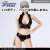 【TOYSCENTRE】TCT-024 1/6 Black Vest +  Shorts Set 1/6スケール 女性用コスチュームセット