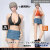 【TOYSCENTRE】TCT-026 AB 1/6 Woman Clothing Camisole + Short Skirt + Panty Set 1/6スケール 女性用コスチュームセット