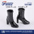 【TOYSCENTRE】TCT-047 Black Female High Heels Boots 女性ドール用ハイヒールブーツ ブラック 1/6スケール 女性用シューズ