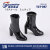 【TOYSCENTRE】TCT-047 Black Female High Heels Boots 女性ドール用ハイヒールブーツ ブラック 1/6スケール 女性用シューズ