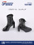 【TOYSCENTRE】TCT-047 Black Female High Heels Boots 女性ドール用ハイヒールブーツ ブラック 1/6スケール 女性用シューズ