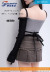 【TOYSCENTRE】TCT-033B 1/6 American Hot Girl T-shirt Work Dress off-shoulder Fashion Trend Suit