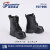 【TOYSCENTRE】TCT-046 Black Female Boots 女性ドール用ブーツ ブラック 1/6スケール 女性用シューズ