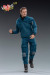 【KITTY STUFF】TX005 1/12 Male Blue Suit Set アクティブ作業着 男性 1/12スケールアクションフィギュア