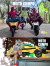 【Trickyman12】1/6 MOTO・C 折りたたみバイク RED & WHITE & YELLOW 1/6スケール オートバイ