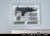 【(NoBrand)】UZI ウージー サブマシンガン SMG 1/6スケール 短機関銃