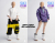 【WorldBox】CA011 orange/purple 1/6 SKI Suit Clothing set 女性 スキースーツ 防寒具 1/6スケール 女性コスチューム セット