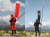 【DID】XJ80016A / XJ80017A 1/12 Palm Hero Japan Sengoku Soldier - Red / Black 戦国武将 侍 武士