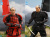 【DID】XJ80016A / XJ80017A 1/12 Palm Hero Japan Sengoku Soldier - Red / Black 戦国武将 侍 武士