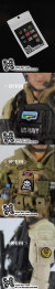 【X-series】Soldier Emblem Wappen for all 12'' action figure 1/6スケール ワッペン セット