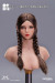 【YMtoys】YMT085 A/B/C/D 1/6 Beauty Headsculpt 鵲 1/6スケール 植毛 女性ヘッド