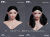【YMtoys】YMT100 A/B/C/D/E/F 1/6 Movable Eye Female Headsculpt Pale 蒙蒙 眼球可動 1/6スケール 植毛 女性ヘッド