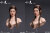 【YMtoys】YMT108 A/B/C/D/E/F 1/6 Movable Eye Female Headsculpt アジア系女性 小麦 1/6スケール 植毛 眼球可動 女性ヘッド