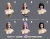 【YMtoys】YMT111 A/B/C/D/E/F 蓮香 1/6 Movable Eye Female Headsculpt 眼球可動 1/6スケール 植毛 女性ヘッド