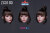 【Z6TOYS】ZC018 A/B/C/D/E/F/G 1/6 Movable Eye Beauty Headsculpt アジア系女性 1/6スケール 植毛 眼球可動 女性ヘッド