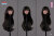 【Z6TOYS】ZC016 A/B/C/D/E/F 1/6 Movable Eye Beauty Headsculpt 1/6スケール 植毛 眼球可動 女性ヘッド