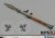 【ZYTOYS】ZY16-17 RPG-7 木目調 1/6スケール 対戦車擲弾発射器