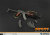 【ZYTOYS】ZY2008 folding care AK47 1/6スケール AK47 折りたたみストックタイプ