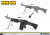 【ZYTOYS】ZY2010ABCD MK43 1/6スケール 機関銃