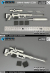 【ZYTOYS】ZY2027 1/6 CheyTac M200 Intervention シャイタックM200 ボルトアクション狙撃銃 対物ライフル 1/6スケール ライフル銃