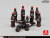 【ZYTOYS】ZY3011AB 1/6スケール ジュース＆ビール 瓶 12本セット